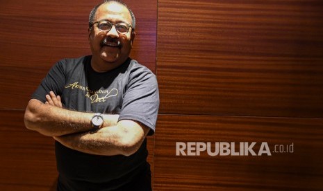 Calon wakil gubernur DKI Jakarta, Rano Karno alias Bang Doel.