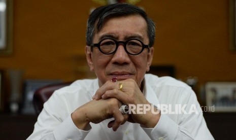 Menteri Hukum dan Hak Asasi Manusia Yasonna Laoly