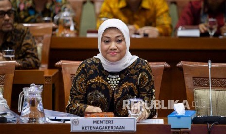 Menteri Ketenagakerjaan Ida Fauziyah