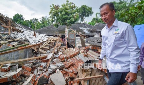 Menteri Perindustrian Agus Gumiwang Kartasasmita. Menperin menyatakan industri manufaktur merupakan sektor yang cukup terdampak wabah Covid-19.