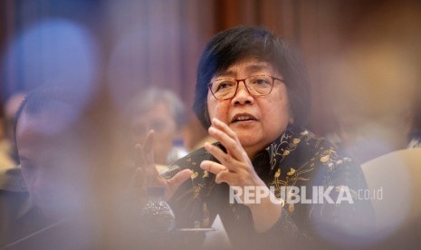 Menteri Lingkungan Hidup dan Kehutanan Siti Nurbaya 