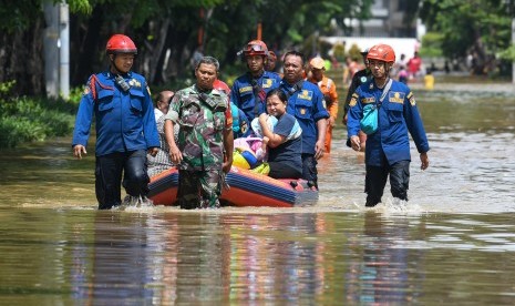 Pemkab Garut kirim bantuan untuk penanganan banjir Bogor. Ilustrasi.