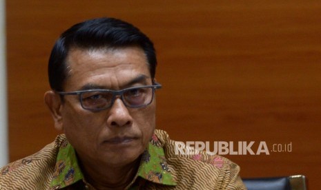 Ahok dan Moeldoko Bertemu Bahas Harga Gas. Foto: Kepala Staf Kepresidenan Moeldoko