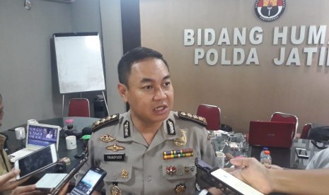 Kepala Bidang Hubungan Masyarakat Polda Jatim Komisaris Besar Polisi Trunoyudo Wisnu Andiko