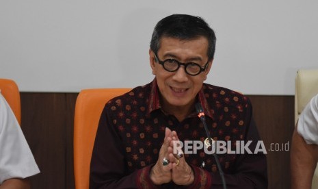 Menteri Hukum dan HAM Yasonna H Laoly