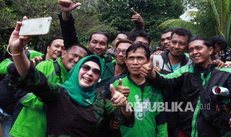 Demokrat Usung Siti Azizah, Eqi Baihaqi, dan Iye Rohiman. Foto: Bakal calon Walikota Tangerang Selatan yang juga anak Wakil Presiden Ma