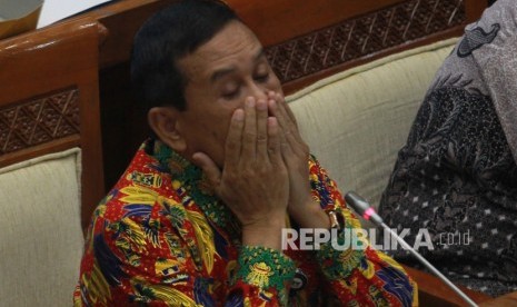 Direktur Utama PT Asabri (Persero) Sonny Widjaja (kiri) melakukan Rapat Dengar Pendapat (RDP) dengan Komisi XI DPR di Gedung Parlemen, Senayan, Jakarta. ilustrasi