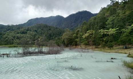 Garut Pertimbangkan Tutup Lagi Objek Wisata. Suasana kawasan wisata Talaga Bodas, Kabupaten Garut.