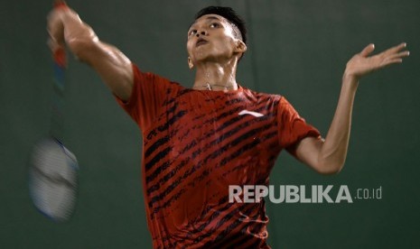 Pebulu tangkis tunggal putra Indonesia, Jonatan Christie.