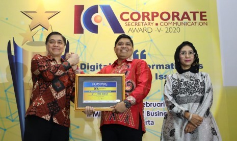 Telkom Dinobatkan sebagai Corporate of The Year 2020