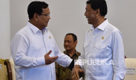 Prabowo dan Wiranto.