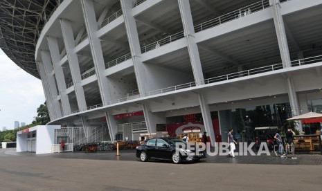 Kompleks GBK, Senayan, Jakarta. Lomba lari Japfa Run 2020 akan dihelat 28 Juni berbarengan dengan festival kuliner di GBK.