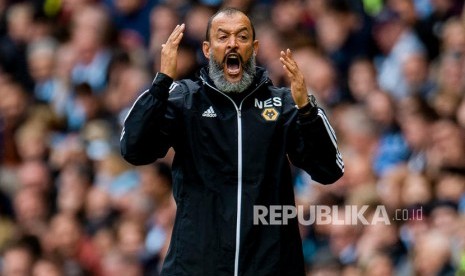 Pelatih Wolves Nuno Espirito Santo.