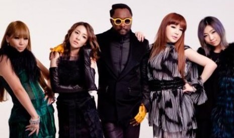 2NE1 dan Will.i.am