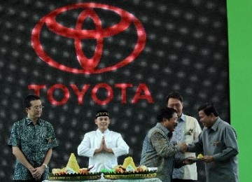 40 tahun kiprah Toyota di Indonesia, ilustrasi