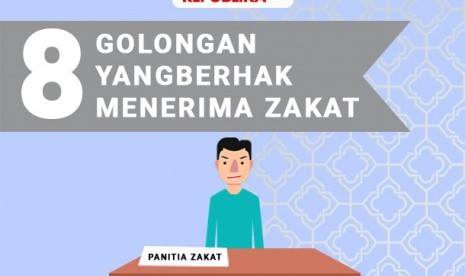 8 Golongan yang berhak menerima zakat.