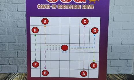 Covid-19 Cartesian Game (CCG) permainan yang diciptakan bertujuan untuk mengedukasi masyarakat agar sadar tentang pentingnya social distancing (menjaga jarak).