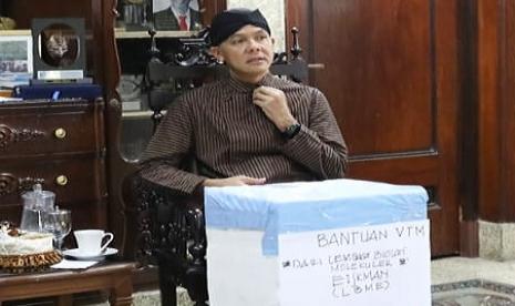 Gubernur Jawa Tengah Ganjar Pranowo.