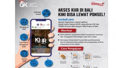 Otoritas Jasa Keuangan (OJK) membuat terobosan untuk mempermudah masyarakat memperoleh akses KUR dalam bentuk digital.