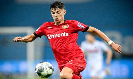 Gelandang muda Bayer Leverkusen Kai Havertz.