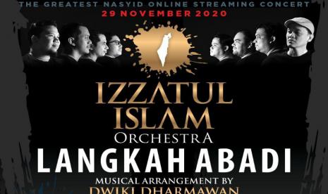 Izzatul Islam akan menggelar konser solidaritas Palestina dengan iringan orkestra di bawah arahan Dwiki Dharmawan.