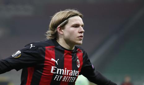 Jens Petter Hauge dari AC Milan 