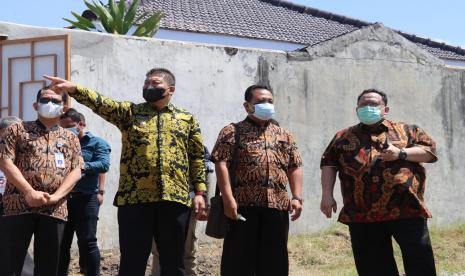 Pemerintah Kabupaten (Pemkab) Malang menerima kunjungan Direktur Utama Rumah Sakit Pusat Jantung dan Pembuluh Darah Nasional Harapan Kita (RSJPDHK) Jakarta, Iwan Dakota di Rumah Sakit Umum Daerah (RSUD) Kanjuruhan, Kota Kepanjen, Kabupaten Malang, Kamis (26/8).