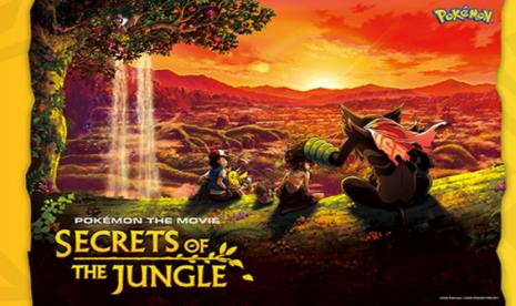 Poster film Pokémon the Movie: Secrets of the Jungle.