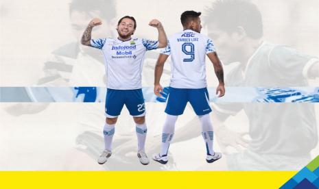 Persib Bandung merilis jersey tandang Kamis (9/9).