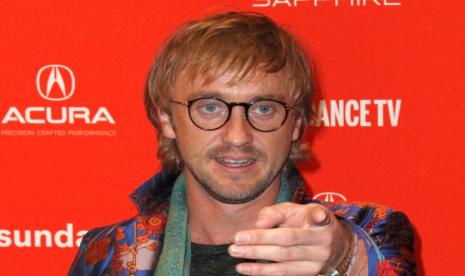 Tom Felton, aktor pemeran Draco Malfoy dalam serial Harry Potter.