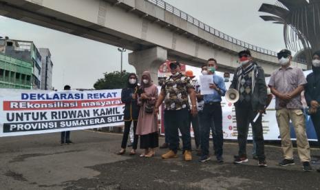 Rekat Indonesia dideklarasikan di sejumlah daerah Indonesia, Selasa (28/10). 