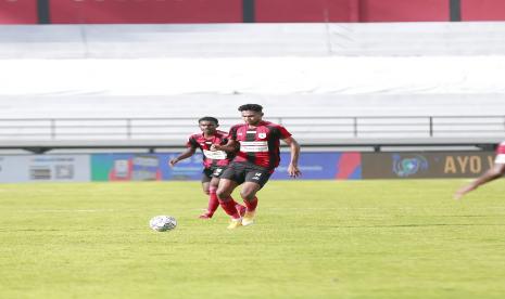 Aksi pemain Persipura Jayapura.