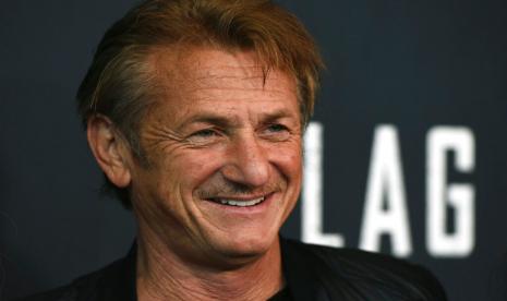 Aktor Sean Penn. Penn tengah berada di Ukraina untuk membuat film dokumenter tentang invasi Rusia yang sedang berlangsung. 