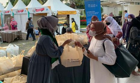 PT Ayu Berga GSA Saudi Arabian Airlines Indonesia menggelar program Iftar Ramadhan 