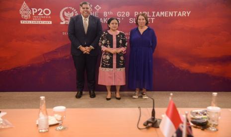 Pertemuan antara Puan dengan pimpinan parlemen UEA dan Australia dilakukan dalam waktu terpisah di Gedung DPR, Kompleks Parlemen, Senayan, Jakarta, Rabu (5/10/2022). 