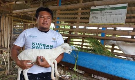 Badan Amil Zakat Nasional (Baznas) RI berhasil meningkatkan kesejahteraan mustahik binaan, seperti yang dialami oleh Agus Harianto, asal Desa Kertosono Kecamatan Sidayu, Kabupaten Gresik, Jawa Timur. 