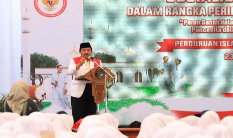 Badan Pembinaan Ideologi Pancasila (BPIP) menyelenggarakan Hari Santri Nasional tahun 2022 di Perguruan Islam Pondok Tremas, Pacitan, Jawa Timur, Jumat-Ahad (21-23/10/2022).