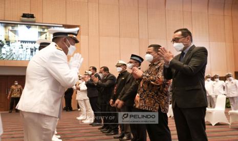 Sebanyak 56 orang Perwira Pandu Tingkat II hari ini mengikuti pelantikan yang dilaksanakan di Gedung Mataram Kementerian Perhubungan Republik Indonesia (Kemenhub).