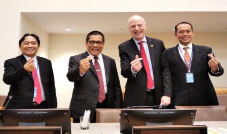 Badan Kependudukan dan Keluarga Berencana Nasional (BKKBN) menghadiri pertemuan tahunan Commission on Population and Development (CPD) sesi ke-56 di Markas Besar Perserikatan Bangsa Bangsa (PBB) di New York, Amerika Serikat pada 10-14 April 2023.