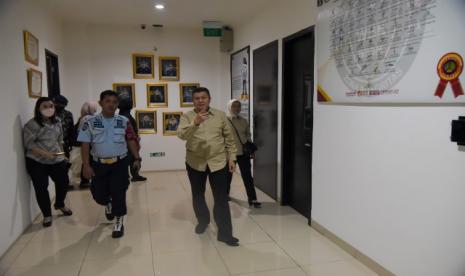  Kepala BNPT RI Komjen Pol Rycko Amelza Dahniel saat meninjau Lapas Khusus Kelas II B Sentul yang didiami narapidana teroris, Kamis (20/4/2023). Foto: doc BNPT