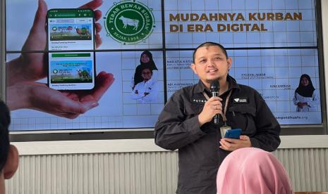 Program Tebar Hewan Kurban (THK) Dompet Dhuafa dengan tagline 