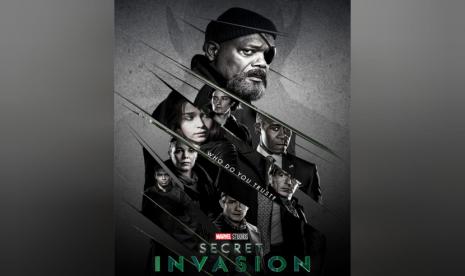 Poster serial Secret Invasion yang tayang di Disney+ Hotstar mulai 21 Juni 2023.