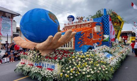 Pupuk Kaltim memeriahkan Tomohon International Flower Festival di Tomohon, Sulawesi Utara pada 8-12 Agustus 2023.