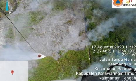 Badan Penanggulangan Bencana dan Pemadam Kebakaran terus berjibaku memadamkan api akibat Kebakaran Hutan dan Lahan (Karhutla). (Ilustrasi)