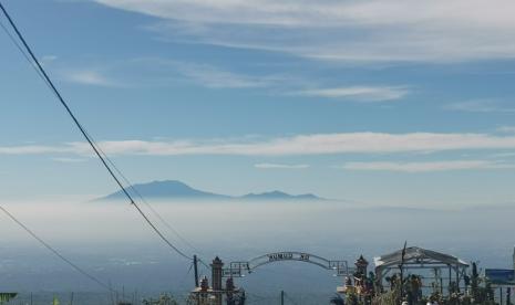 Suasana di Dukuh Gumuk, Desa Mriyan, Kabupaten Boyolali, Jawa Tengah. Wilayah ini menjadi hulu dari Daerah Aliran Sungai (DAS) Pusur yang menuju Sungai Bengawan Solo. 