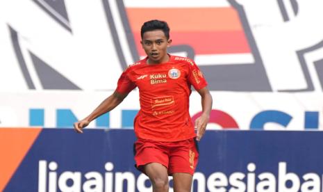 Gelandang Persija Muhammad Rayhan Hannan 