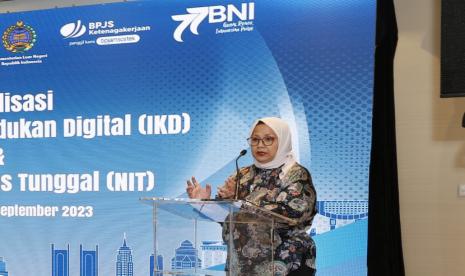 Direktur Pelayanan BPJamsostek Roswita Nilakurnia mengapresiasi keterlibatan BNI membantu diaspora di Hong Kong.