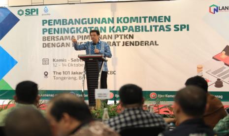 Penandatangananan penyataan komitmen penguatan kapabilitas Satuan Pengawasan Internal (SPI) di lingkungan PTKN.