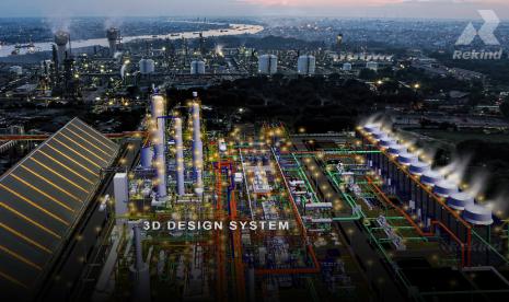  PT Rekayasa Industri (Rekind) merupakan satu-satunya perusahaan EPC (Engineering, Procurement, Construction) nasional yang mengembangkan tools berbasis 3D Integrated System.