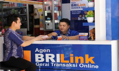 Bank Rakyat Indonesia Tbk atau BRI melalui kehadiran AgenBRILink di seluruh penjuru negeri, (ilustrasi)